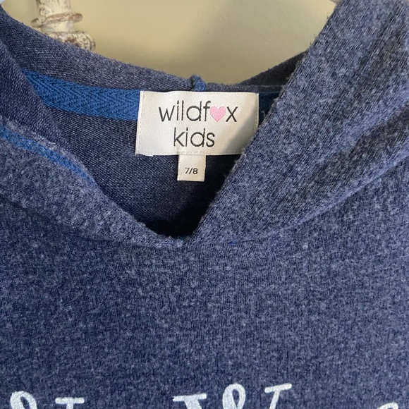 NWOT Wildfox Kids We Were UP All night sleepover party BBJ Hoodie size 7/8 - Picture 3 of 4